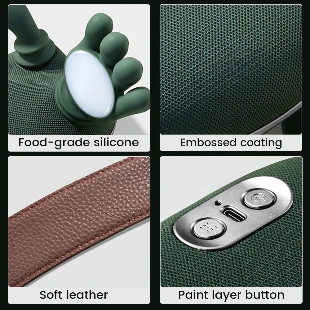 4D Human-Hand Imitation Massager | Ergonomic Shiatsu Therapy for Neck & Back